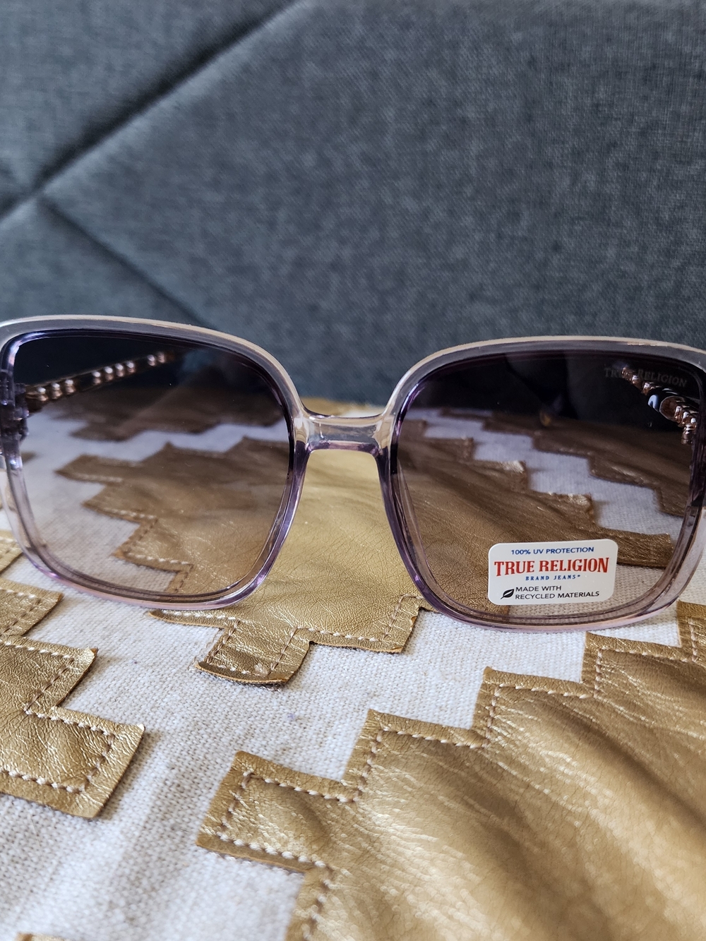 Women’s Oversized Gradient Square Sunglasses